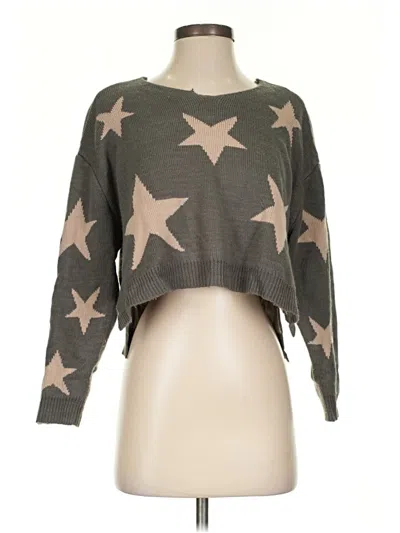 Pre-owned Vintage Havana Pullover Sweater In Gray