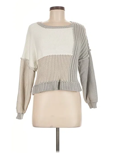 Pre-owned Vintage Havana Pullover Sweater In Gray