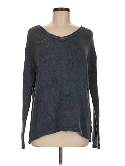 Pre-owned Vintage Havana Pullover Sweater In Gray