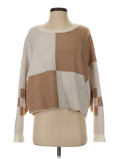 Pre-owned Vintage Havana Pullover Sweater In Tan
