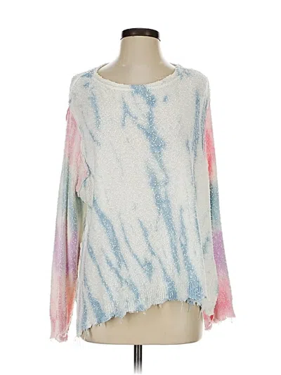 Pre-owned Vintage Havana Pullover Sweater In White