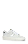 Vintage Havana Reflex Glitter Sneaker In White Pearls