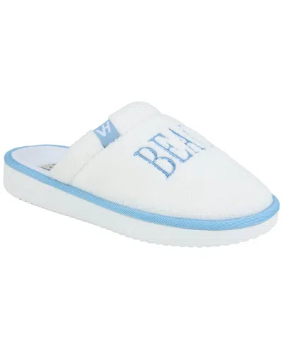 Vintage Havana Relax Indoor/outdoor Slipper In White