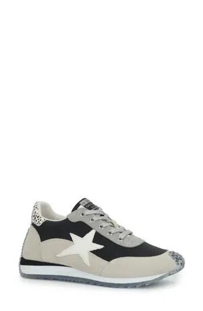 Vintage Havana Shooter Glitter Sneaker In Black