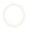 Vintage Havana Simone Necklace In Gold In Gold