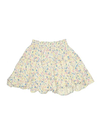 Pre-owned Vintage Havana Kids' Skirt In White