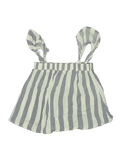 Pre-owned Vintage Havana Kids' Sleeveless Blouse In Gray