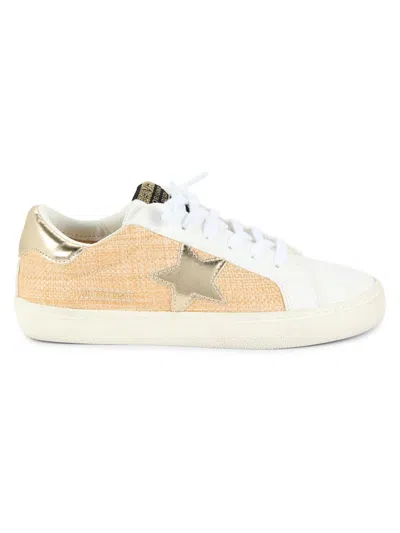 Vintage Havana Star Low Top Sneakers In Natural White