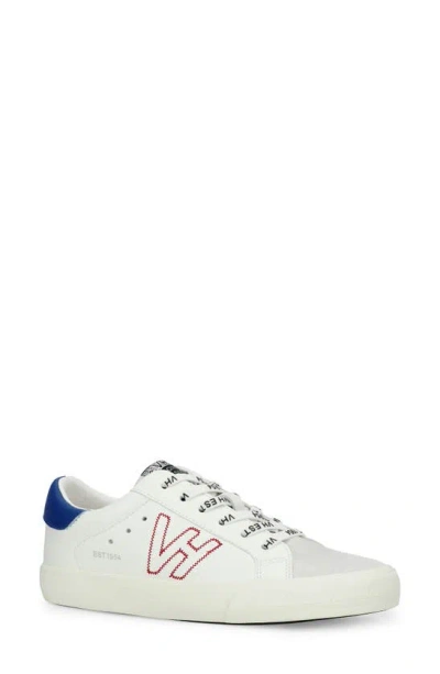 Vintage Havana Starter Trainer In White/ Grey/ Cobalt