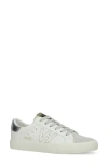 Vintage Havana Starter Sneaker In White Pebbled/ Grey