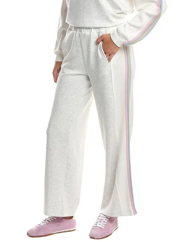 Vintage Havana Striped Cloud Pant In White