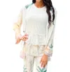 Vintage Havana Summer Paradise Blazer In White In White