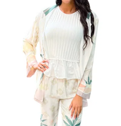 Vintage Havana Summer Paradise Blazer In White