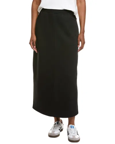 Vintage Havana Surfwash Maxi Skirt In Black