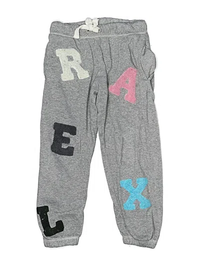 Pre-owned Vintage Havana Kids' Sweatpants In Gray