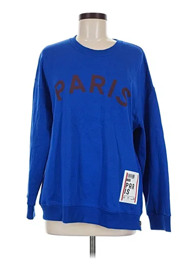 Pre-owned Vintage Havana Sweatshirt In Blue