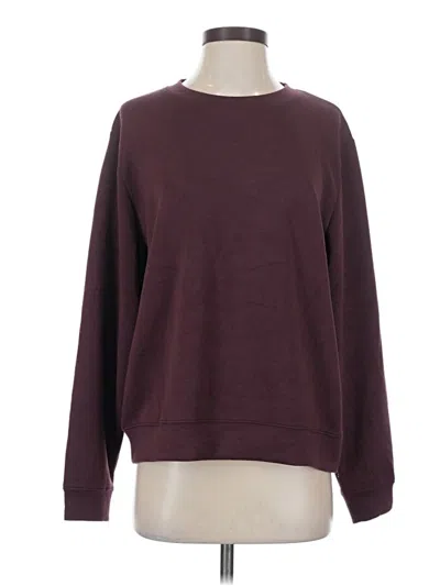 Pre-owned Vintage Havana Sweatshirt In Burgundy