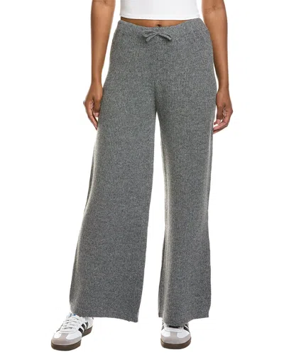 Vintage Havana Terry Sweater-knit Pant In Gray