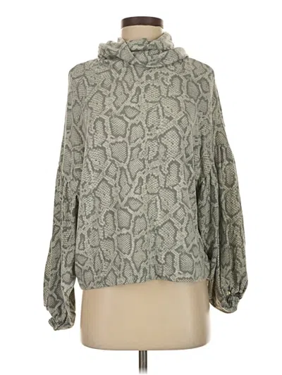 Pre-owned Vintage Havana Turtleneck Sweater In Gray