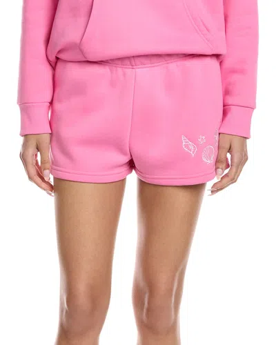 Vintage Havana Ultra Fleece Short In Pink
