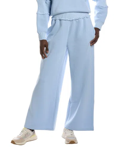 Vintage Havana Vintage Fleece Wide Leg Pant In Blue