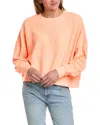 Vintage Havana Washed Cord Pullover In Orange