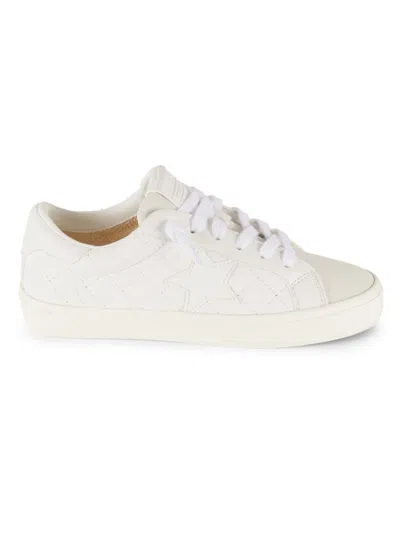 Vintage Havana Women's Arielle Leather Sneakers In White