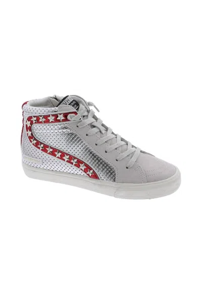 Vintage Havana Women's Bailey Sneaker In Red/silver In Multi
