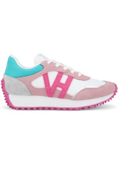 Vintage Havana Women's Cosmic Sneakers In Hot Pink/teal In Multi