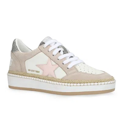 Vintage Havana Women's Denisse 29 Sneakers In Raffia/pink/silver In Multi