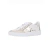 Vintage Havana Women's Denisse Sneaker In White/blush Croco In Multi