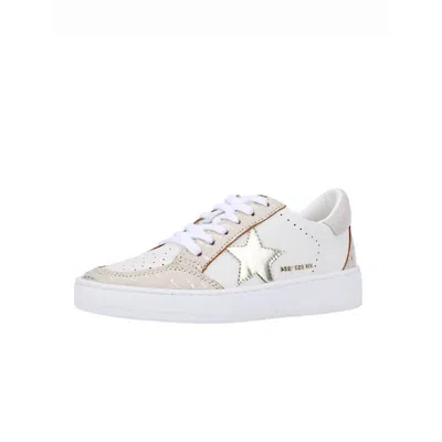 Vintage Havana Women's Denisse Sneaker In White/blush Croco In Multi