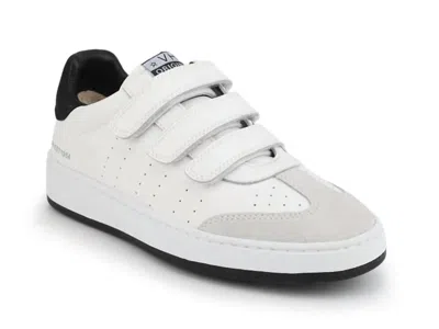 Vintage Havana Women's Ease Three Strap Sneaker In White/black