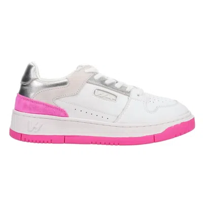 Vintage Havana Women's Finesse Sneakers In White/neon Pink/silver