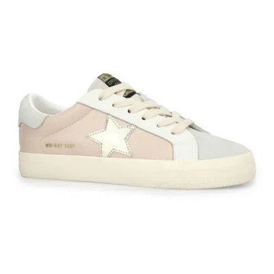 Vintage Havana Women's Flair 30 Sneakers In Taupe Cracked Leather In Multi