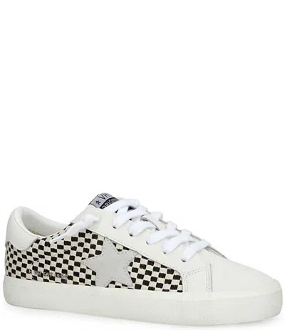 Vintage Havana Women's Flair 40 Sneaker In Black/white Natural Checkered In Multi