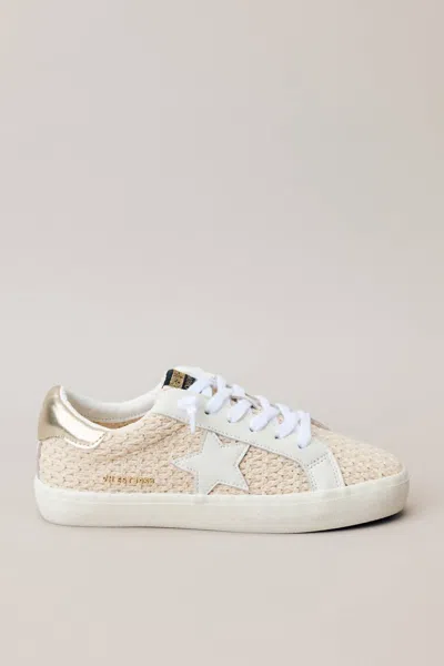 Vintage Havana Women's Flair Sneakers In Light Natural Crochet In Multi