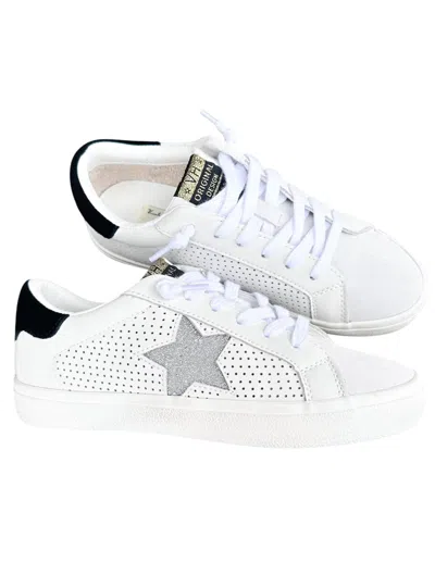 Vintage Havana Women's Gadol 32 Sneaker In Black/speckled Silver Glitter In Multi