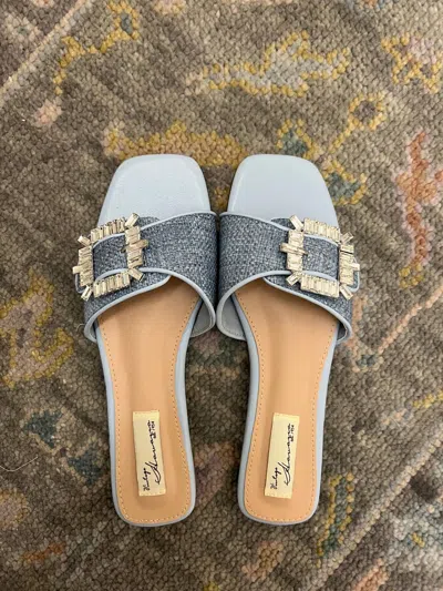 Vintage Havana Women Harper Sandals In Sky Blue