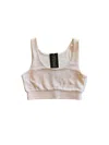 Vintage Havana Women's Kimmy Basic Crop Top In Sand In Neutral