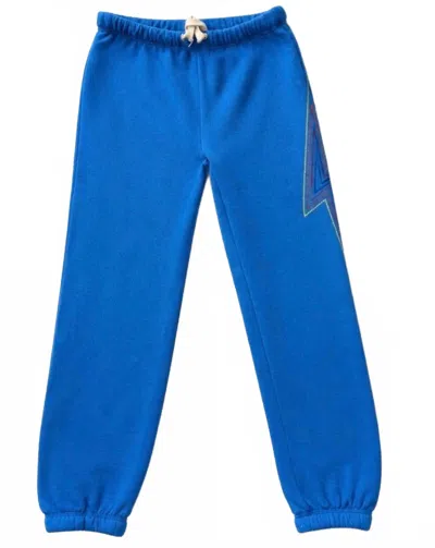 Vintage Havana Women's Lightning Bolt Sweatpants In Blue