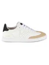 Vintage Havana Women's Low-top Wingtip Sneakers In White Taupe