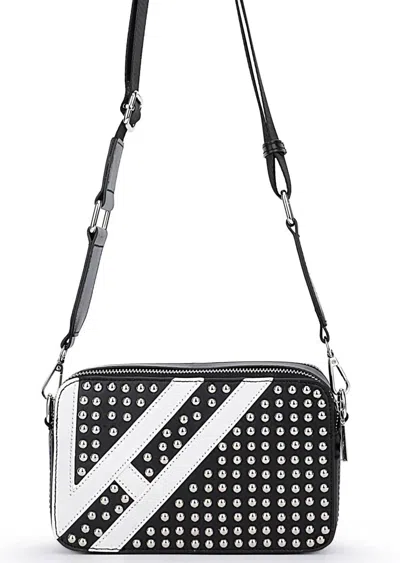 Vintage Havana Women's Meme Handbag In Black/white