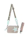 Vintage Havana Women's Meme Mini Handbag In Pink Rafia
