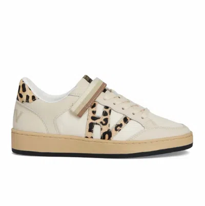 Vintage Havana Women's Next Leopard Low Top Sneaker In White/ Multi