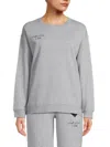 Vintage Havana Essential Fleece Pullover In Grey