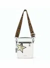 Vintage Havana Women's Rocker 7 Handbag In White Gold In White