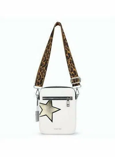 Vintage Havana Women's Rocker 7 Handbag In White Gold