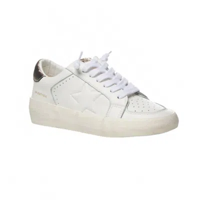 Vintage Havana Women's Star Ox Sneakers In White/gold