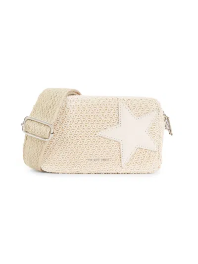Vintage Havana Women's Textured Star Crossbody Bag In Pink